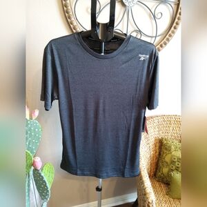 Reebok Men's Charcoal Performance Tee